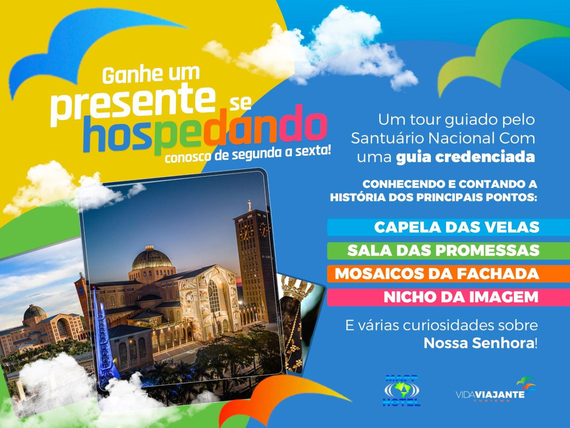 Mapp Hotel Aparecida-Sp Eksteriør billede